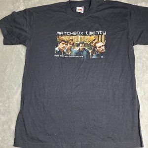 Vintage Matchbox Twenty More‎ Than You Think 2003 Tour T Shirt Size Large